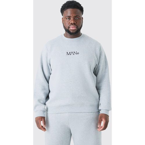 Grande taille - Sweat à col ras du cou - MAN homme - XXXL - Boohooman - Modalova