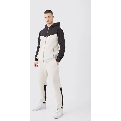 Tall - Survêtement slim color block - XL - Boohooman - Modalova