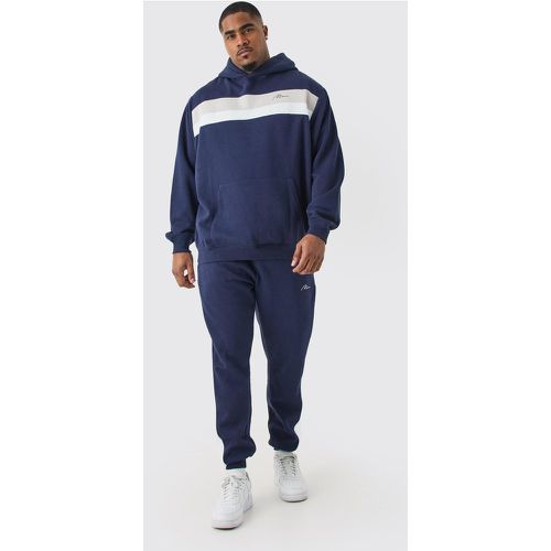 Grande taille - Survêtement color block - MAN - XXL - Boohooman - Modalova