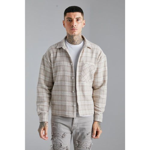 Chemise large à carreaux - L - Boohooman - Modalova