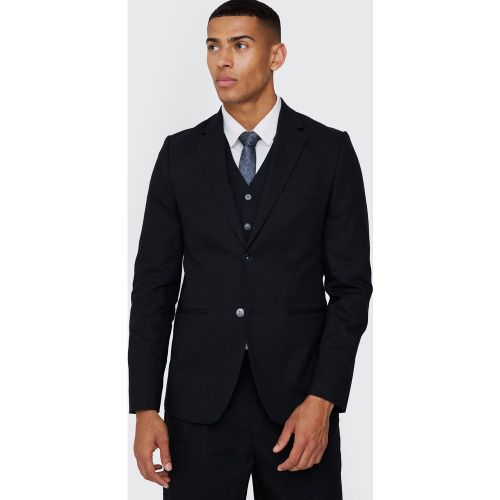 Blazer cintré mélangé - Mix & Match - 40 - Boohooman - Modalova