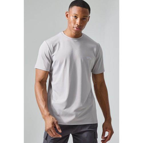 T-shirt de sport imprimé - MAN Active homme - S - Boohooman - Modalova