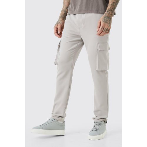 Tall - Pantalon cargo skinny élastiqué - S - Boohooman - Modalova