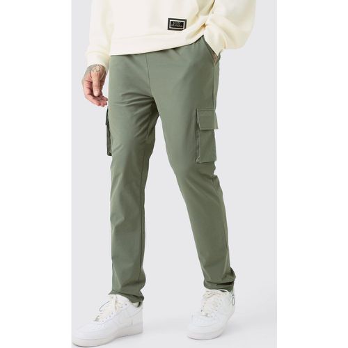 Tall - Pantalon cargo skinny léger - S - Boohooman - Modalova