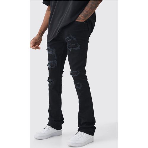 Tall - Jean skinny déchiré - 30 - Boohooman - Modalova