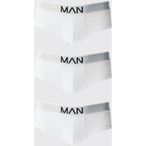 Lot de 3 slips - MAN - S - Boohooman - Modalova