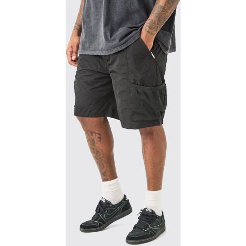 Grande taille - Short utilitaire à poches en mesh - XXL - Boohooman - Modalova