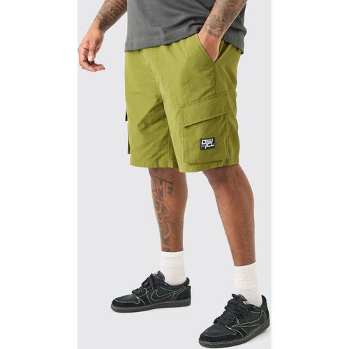 Grande taille - Short cargo en nylon - Ofcl - XXXL - Boohooman - Modalova