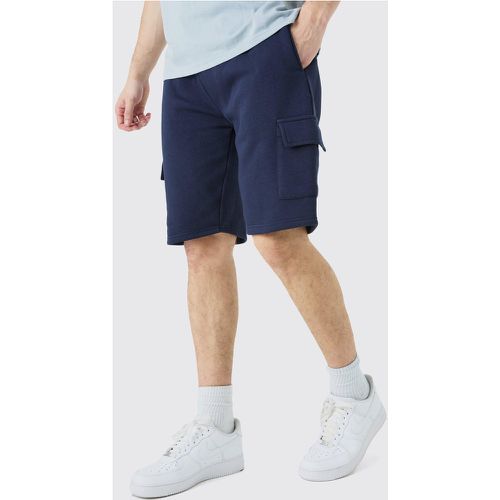 Tall - Short cargo large en jersey - S - Boohooman - Modalova