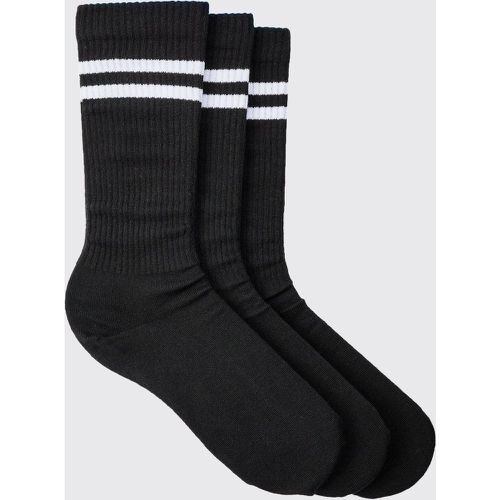 Pack Sport Stripe Socks - Boohooman - Modalova