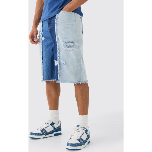 Bermuda en jean - 28 - Boohooman - Modalova