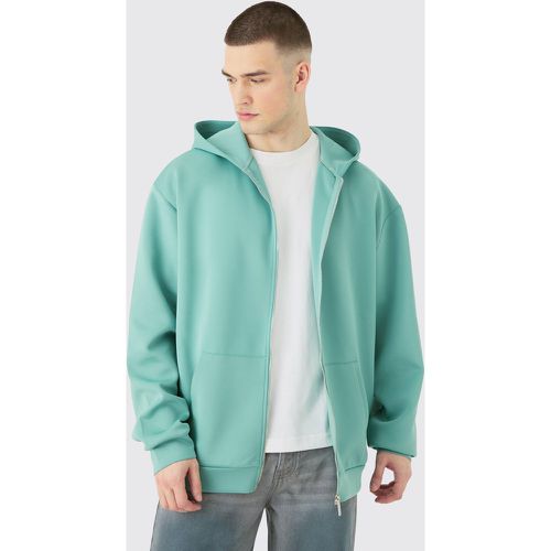 Tall - Sweat à capuche oversize zippé homme - S - Boohooman - Modalova