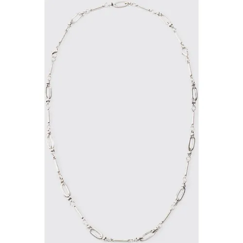 Chain Link Detail Multi Layer Necklace - Boohooman - Modalova