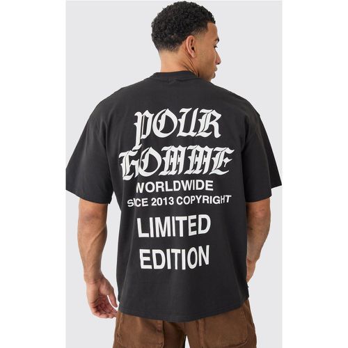 T-shirt oversize épais - Limited Edition - Boohooman - Modalova