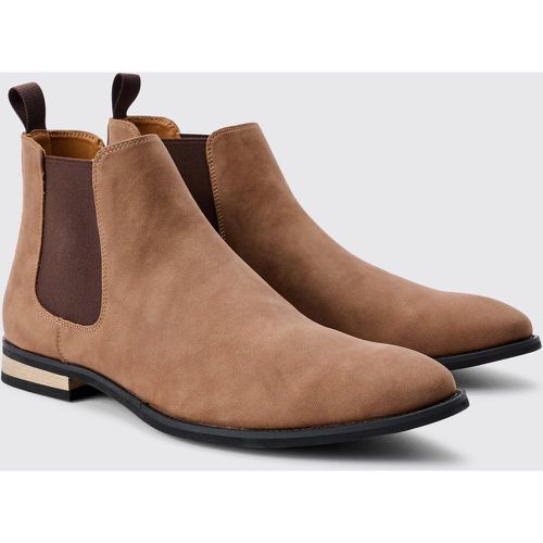 Bottines Chelsea en faux daim - 41 - Boohooman - Modalova