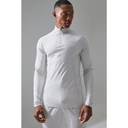 Top de sport moulant à poches zippées homme - L - Boohooman - Modalova