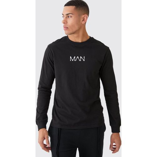 T-shirt basique à manches longues - MAN - M - Boohooman - Modalova