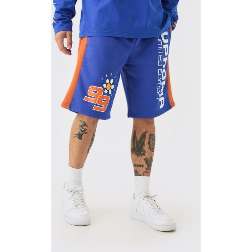 Short de basket long à imprimé Euphoria - L - Boohooman - Modalova