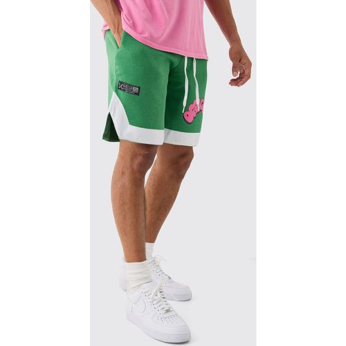 Official Shoe Lace Basketball Shorts - Boohooman - Modalova