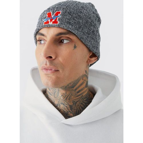 Bonnet côtelé universitaire - Ofcl - ONE SIZE - Boohooman - Modalova