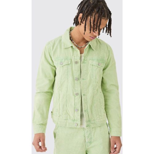 Veste droite en velours côtelé homme - L - Boohooman - Modalova