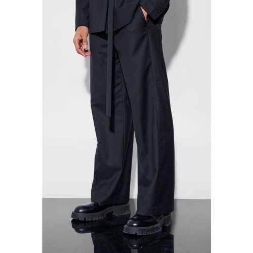 Wide Fit Suit Trousers - Boohooman - Modalova