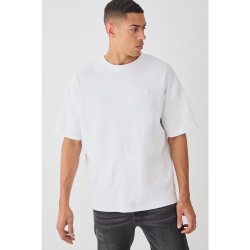 T-shirt oversize à broderie - S - Boohooman - Modalova