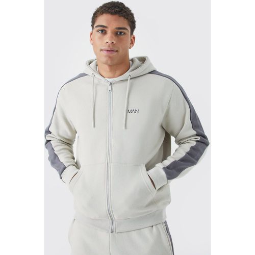 Sweat à capuche zippé - MAN - Boohooman - Modalova