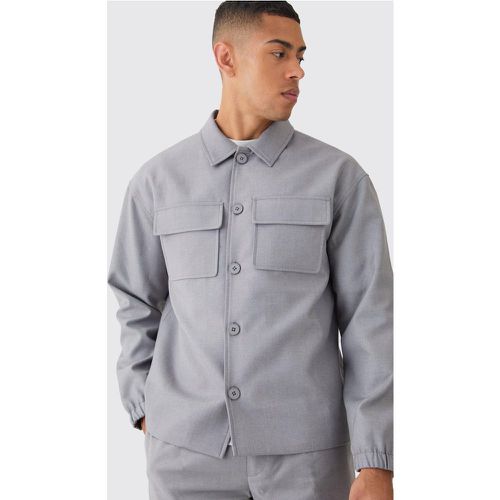 Chemise cargo habillée - 36 - Boohooman - Modalova