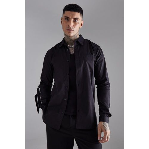 Tall - Chemise cintrée à manches longues - Boohooman - Modalova