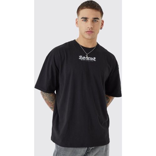 T-shirt oversize imprimé - S - Boohooman - Modalova