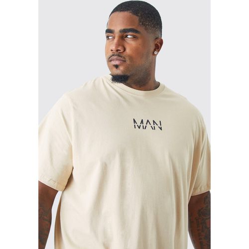 Grande taille - T-shirt basique - MAN - - XXXL - Boohooman - Modalova