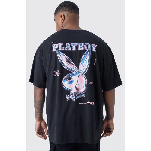 Grande taille - T-shirt imprimé Playboy - XXL - Boohooman - Modalova
