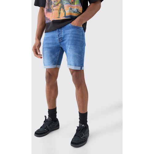 Short en jean stretch - 28 - Boohooman - Modalova