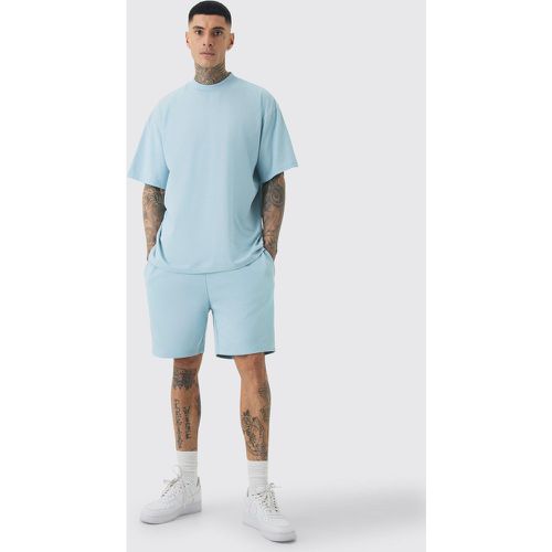 Tall - Ensemble oversize avec t-shirt et short - S - Boohooman - Modalova