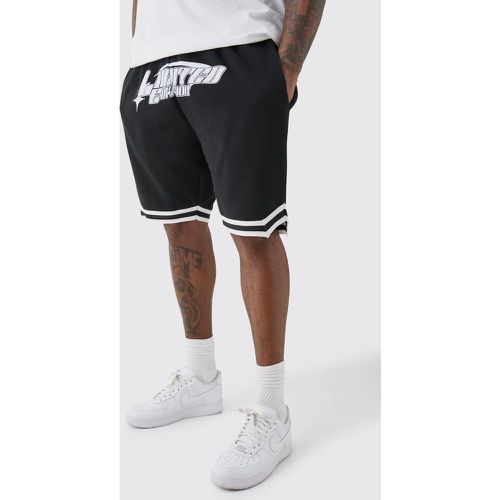 Grande taille - Short de basket large - Limited Edition - XXXL - Boohooman - Modalova