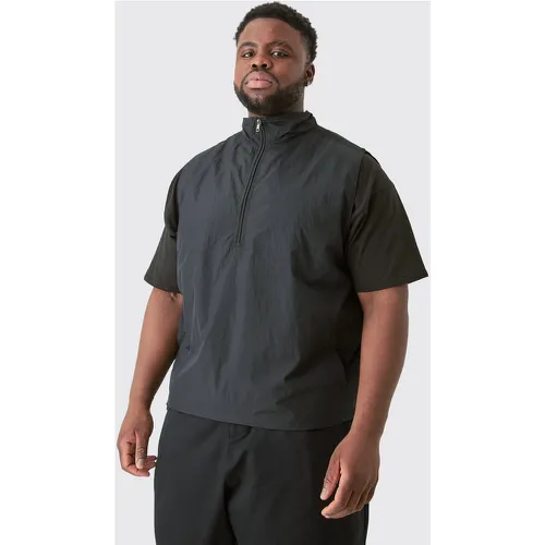 Grande taille - Veste légère zippée sans manches - XXXL - Boohooman - Modalova