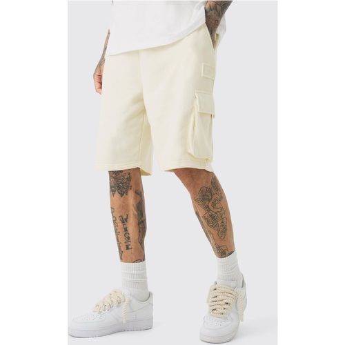 Tall - Short cargo large en jersey - S - Boohooman - Modalova