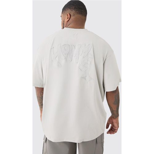 Grande taille - T-shirt déchiré à col V - XXXL - Boohooman - Modalova