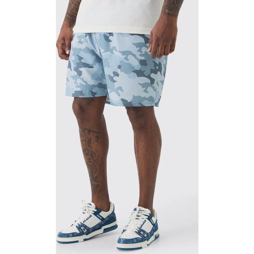 Grande taille - Short de bain à imprimé camouflage - XXXXL - Boohooman - Modalova