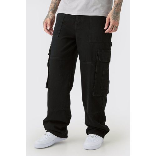 Tall - Jean baggy cargo homme - 30 - Boohooman - Modalova