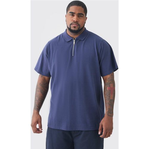 Grande taille - Polo piqué à manches courtes - XXXL - Boohooman - Modalova