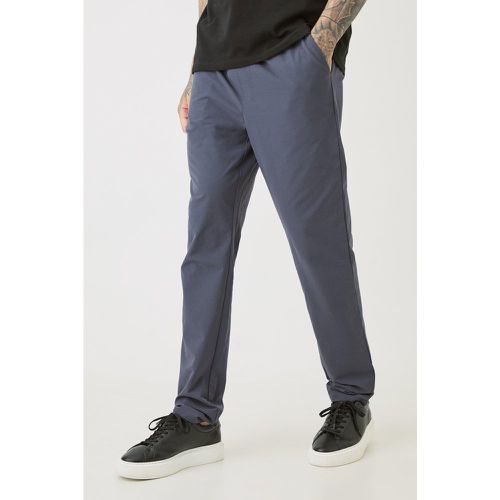 Tall - Pantalon slim technique léger à taille élastiquée - S - Boohooman - Modalova