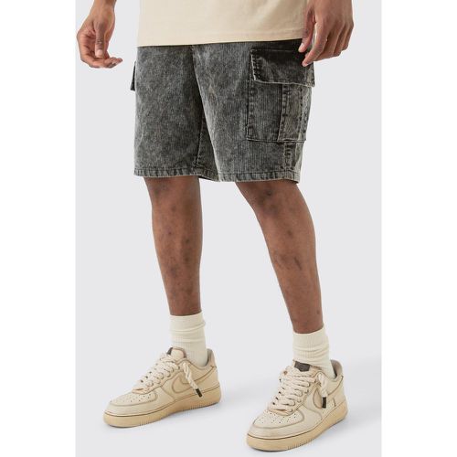 Tall - Short cargo en velours côtelé - 40 - Boohooman - Modalova