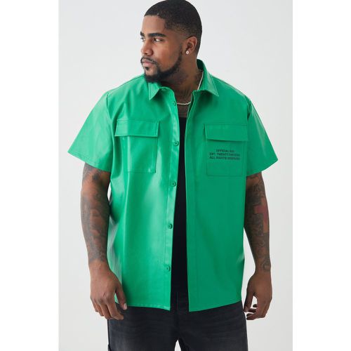 Grande taille - Chemise à deux poches - XXXL - Boohooman - Modalova