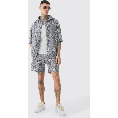 Tall - Ensemble à manches courtes et short homme - S - Boohooman - Modalova