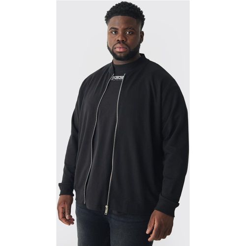 Grande taille - Bomber en jersey - XXXL - Boohooman - Modalova