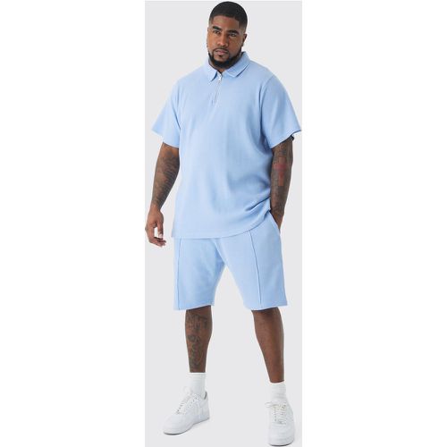 Grande taille - Ensemble avec polo et short - XXXL - Boohooman - Modalova