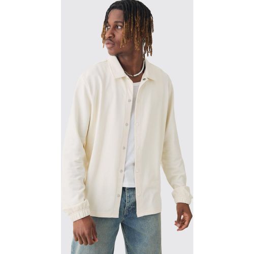 Tall - Veste Harrington en jersey - M - Boohooman - Modalova