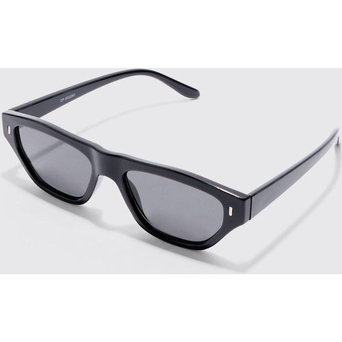 Plastic Chunky Frame Sunglasses In Black - Boohooman - Modalova